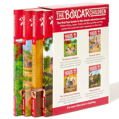 The Boxcar Children Mysteries Boxed Set 1-4: the Boxcar Children; Surprise Islan