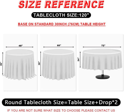 Yellow Gold Sequin Tablecloth 120-Inch Sparkly Overlay round Glitter Table Cover