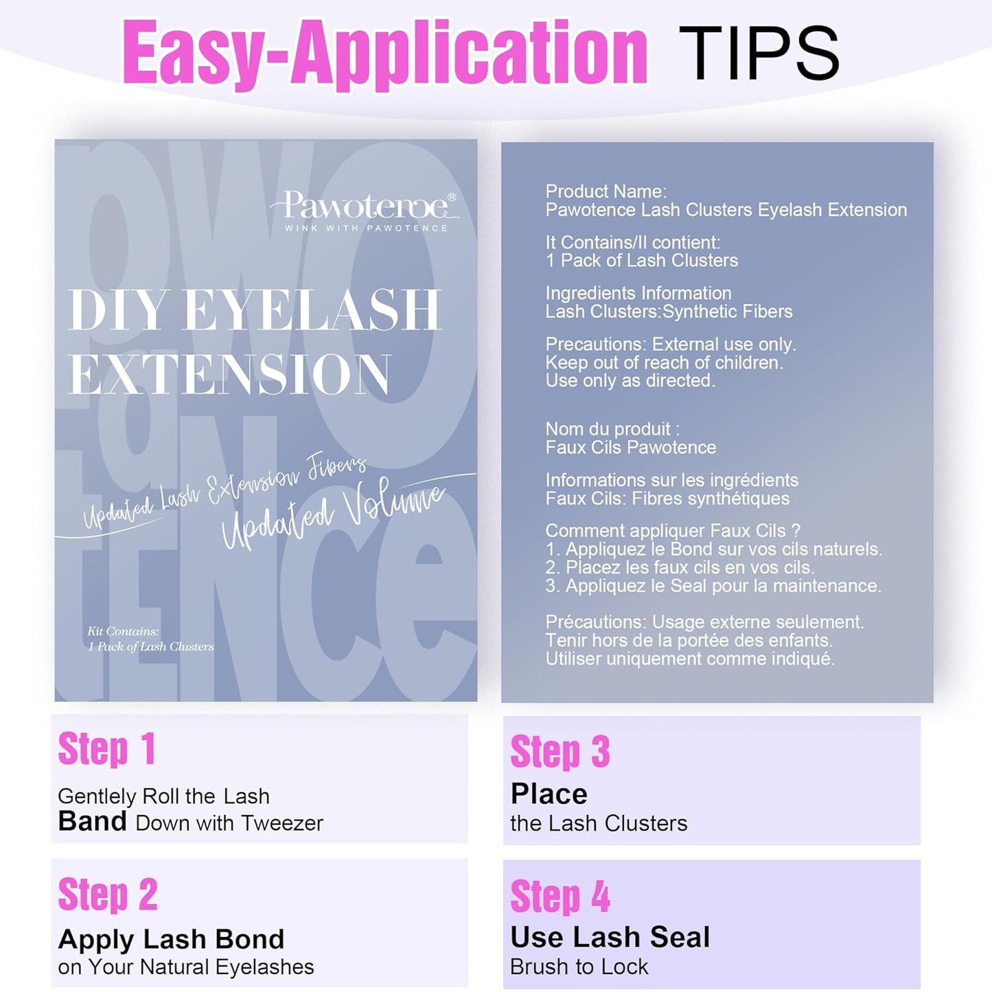 Natural Lash Clusters Wispy Cluster Eyelash Extensions 144Pcs Eyelash Clusters 9