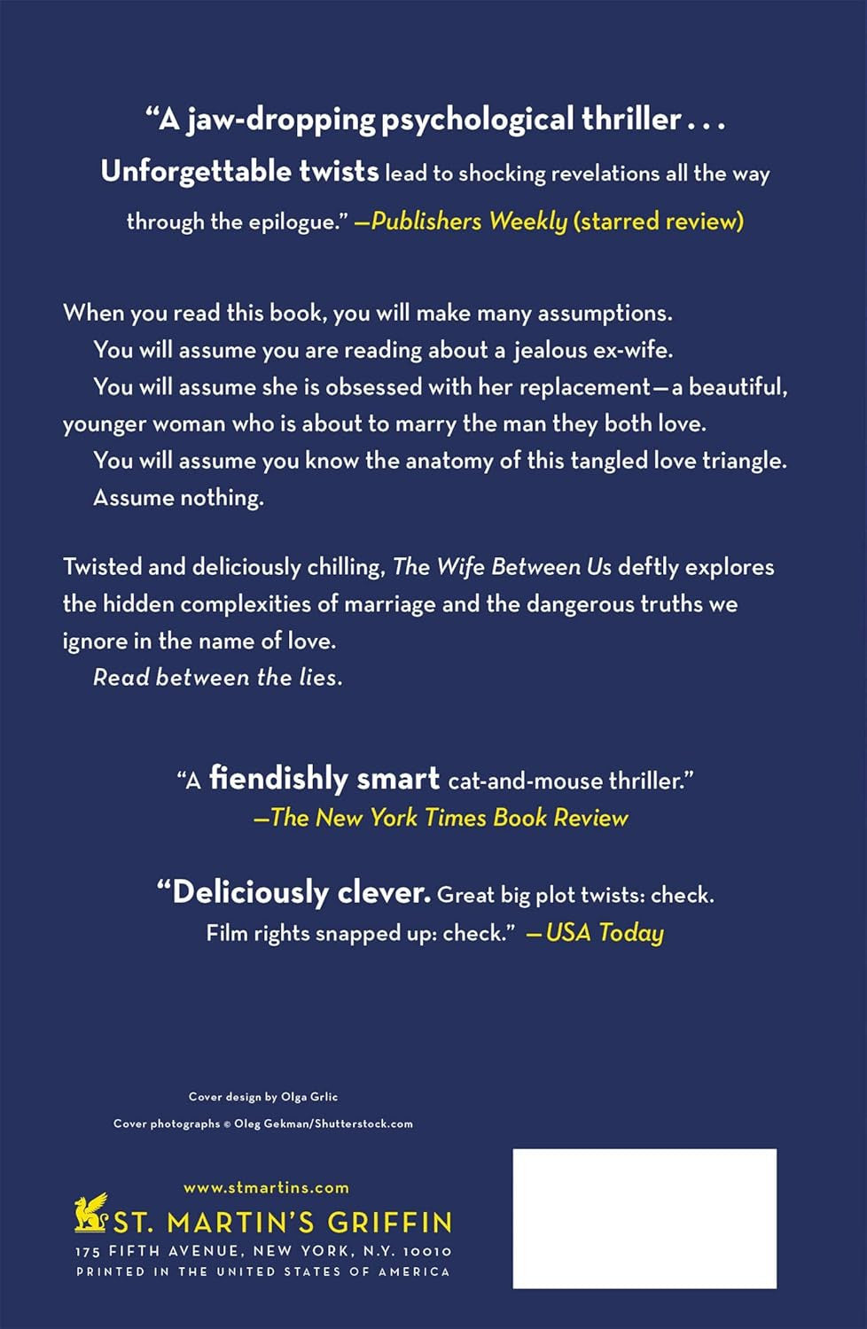 The Wife between Us: a Novel