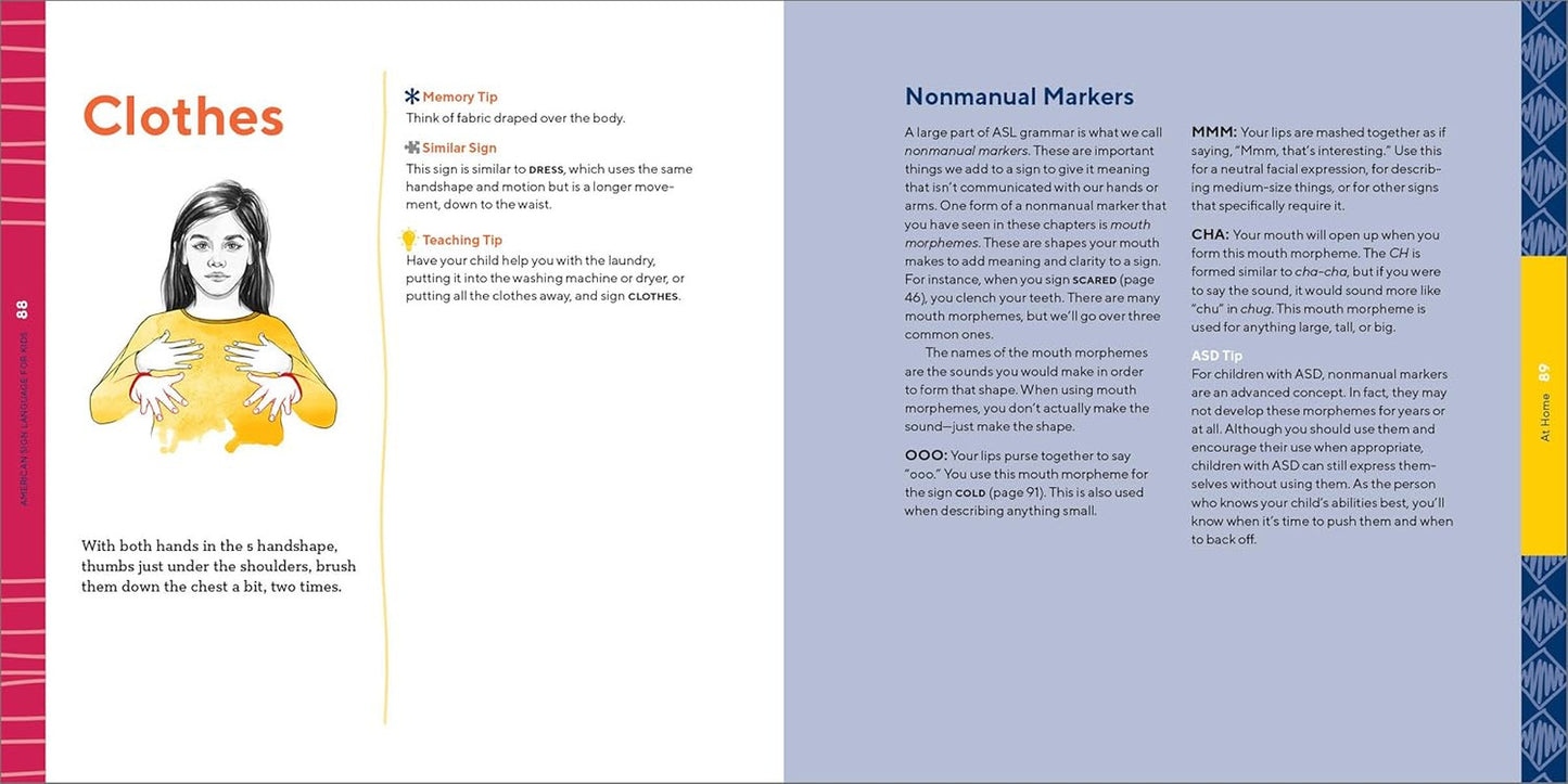 American Sign Language for Kids: 101 Easy Signs for Nonverbal Communication