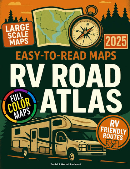 The Rvers Road Atlas: Discover America’S Safest RV Routes, Scenic Stops, and Cam
