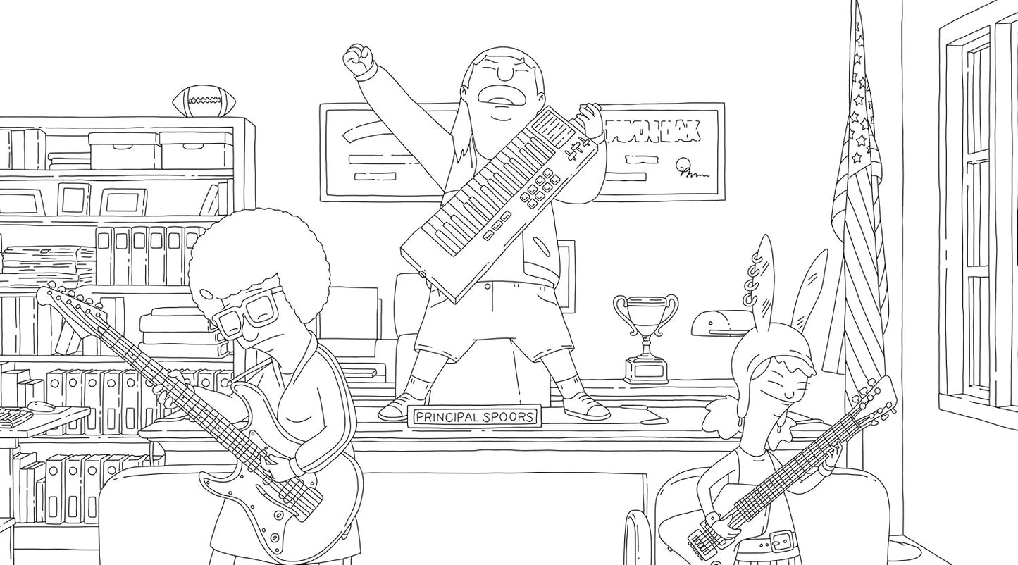 The Official Bob'S Burgers Coloring Book