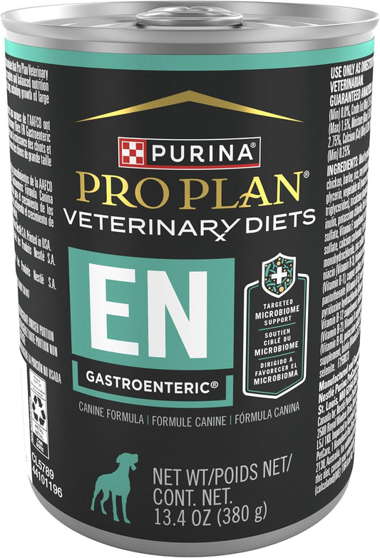 Veterinary Diets EN Gastroenteric Canine Formula Wet Dog Food - (Pack of 12) 13.