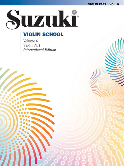 Suzuki Violin School, Volume 6 (Suzuki Violin School, Vol 6)