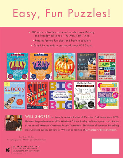 New York Times Easy Crossword Puzzle Omnibus Volume 18 (New York Times Easy Cros