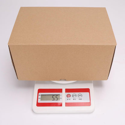10X7X5 Shipping Boxes Set of 6, Medium Cardboard Boxes with Arch Opening, Brown