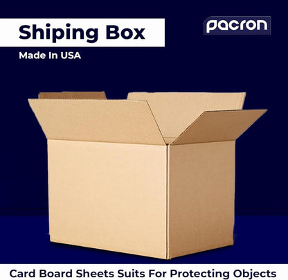6 Pack Sturdy Cardboard Moving Boxes 12X12X12 – Durable Shipping, Packing, and S