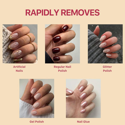 Nourishing Acetone Nail Polish Remover | Professional Quality | Rapidly Removes