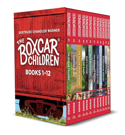 The Boxcar Children Bookshelf (The Boxcar Children Mysteries, Books 1-12)