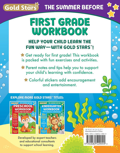 The Summer before First Grade Workbook School Bridging Kindergarten to First Gra