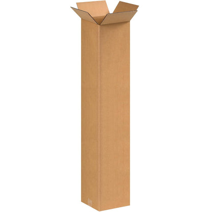 8X8X42 Tall Corrugated Boxes, Tall, 8L X 8W X 42H, Pack of 20 | Shipping, Packag