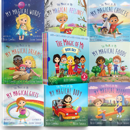 The Magic of Me 8 Book Box Set (Books 1-8: Words, Choices, Dreams, Gifts, Foods,