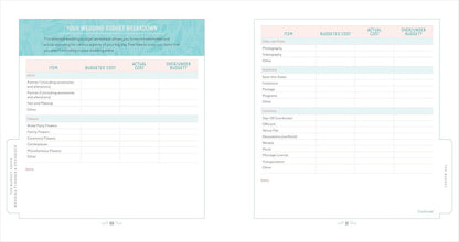 The Budget-Savvy Wedding Planner & Organizer: Checklists, Worksheets, and Essent