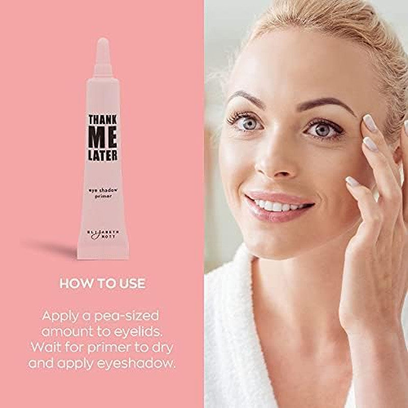 Thank Me Later Face & Eye Primer – Long-Lasting Matte Makeup Base, Pore Minimize