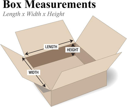 10 X 8 X 4 Corrugated Cardboard Boxes, Flat 10"L X 8"W X 4"H, Pack of 25 | Shipp