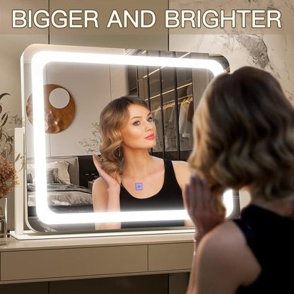 Vanity Mirror with Lights 22''X17'' Makeup Mirror with Lights,Vanity Mirror Touc