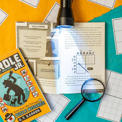 Murdle Jr.: Ready, Set, Solve!: Solve Your Way through 40 Puzzle Mysteries! (Mur