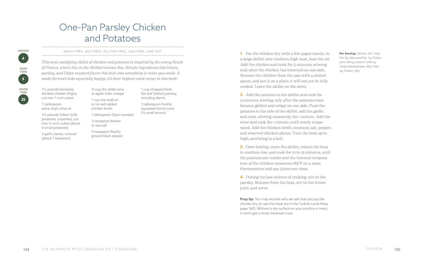 The 30-Minute Mediterranean Diet Cookbook: 101 Easy, Flavorful Recipes for Lifel