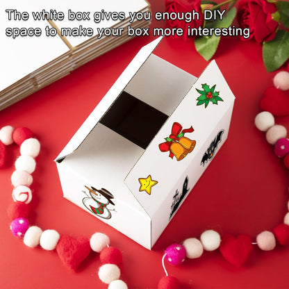 72 Pcs Shipping Boxes Corrugated Cardboard Small Shipping Boxes for Packaging Ma