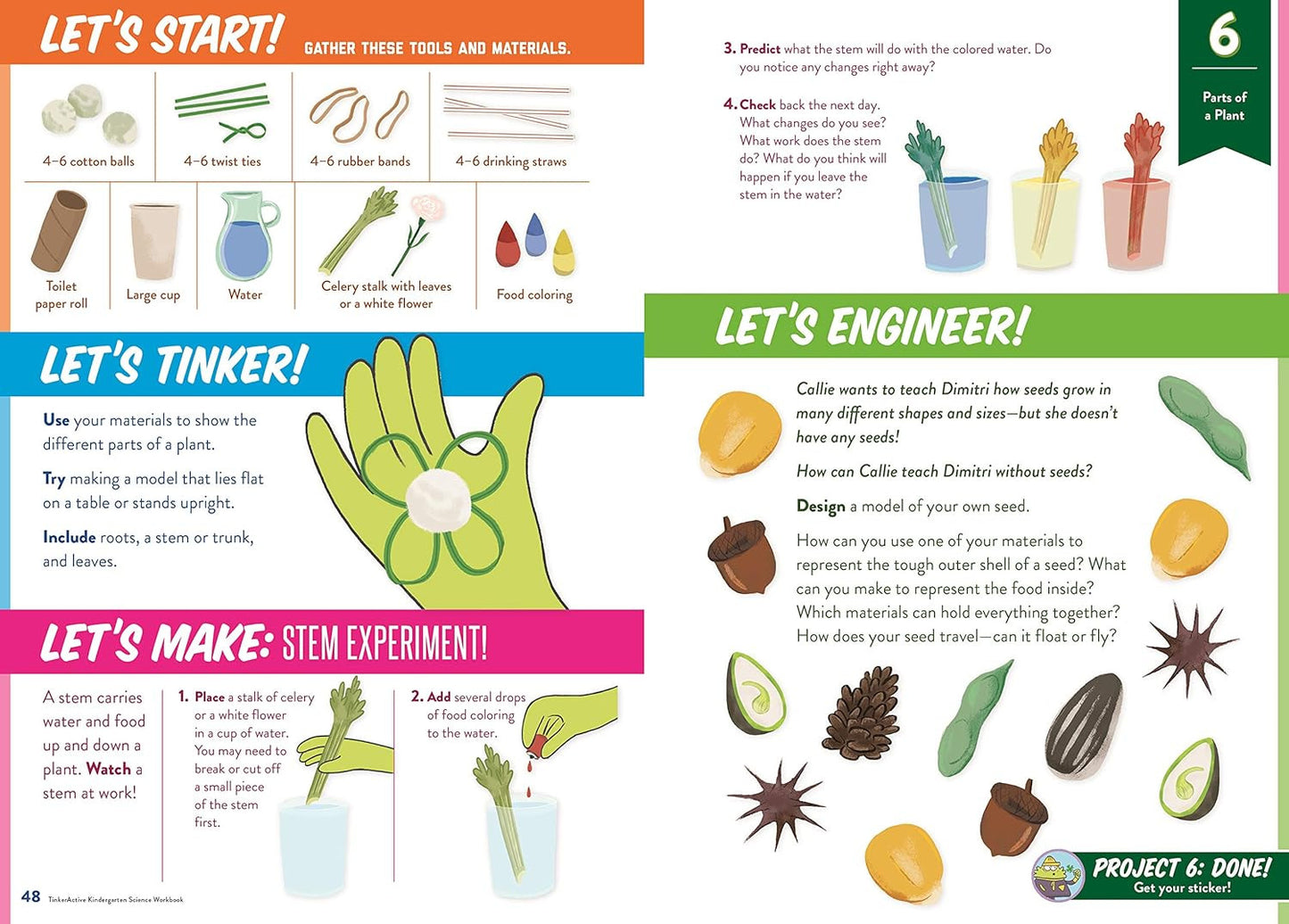 Tinkeractive Workbooks: Kindergarten Science