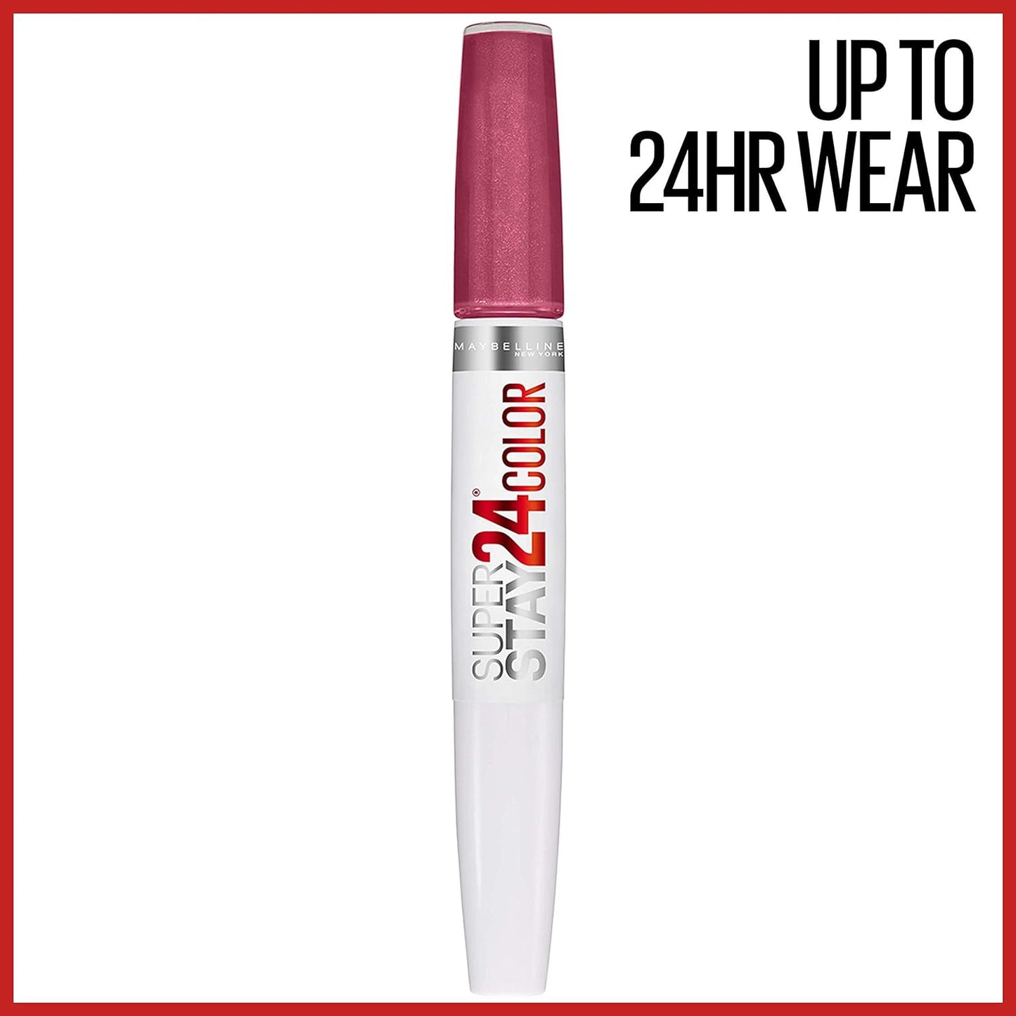 Super Stay 24, 2-Step Liquid Lipstick Makeup, Long Lasting Highly Pigmented Colo