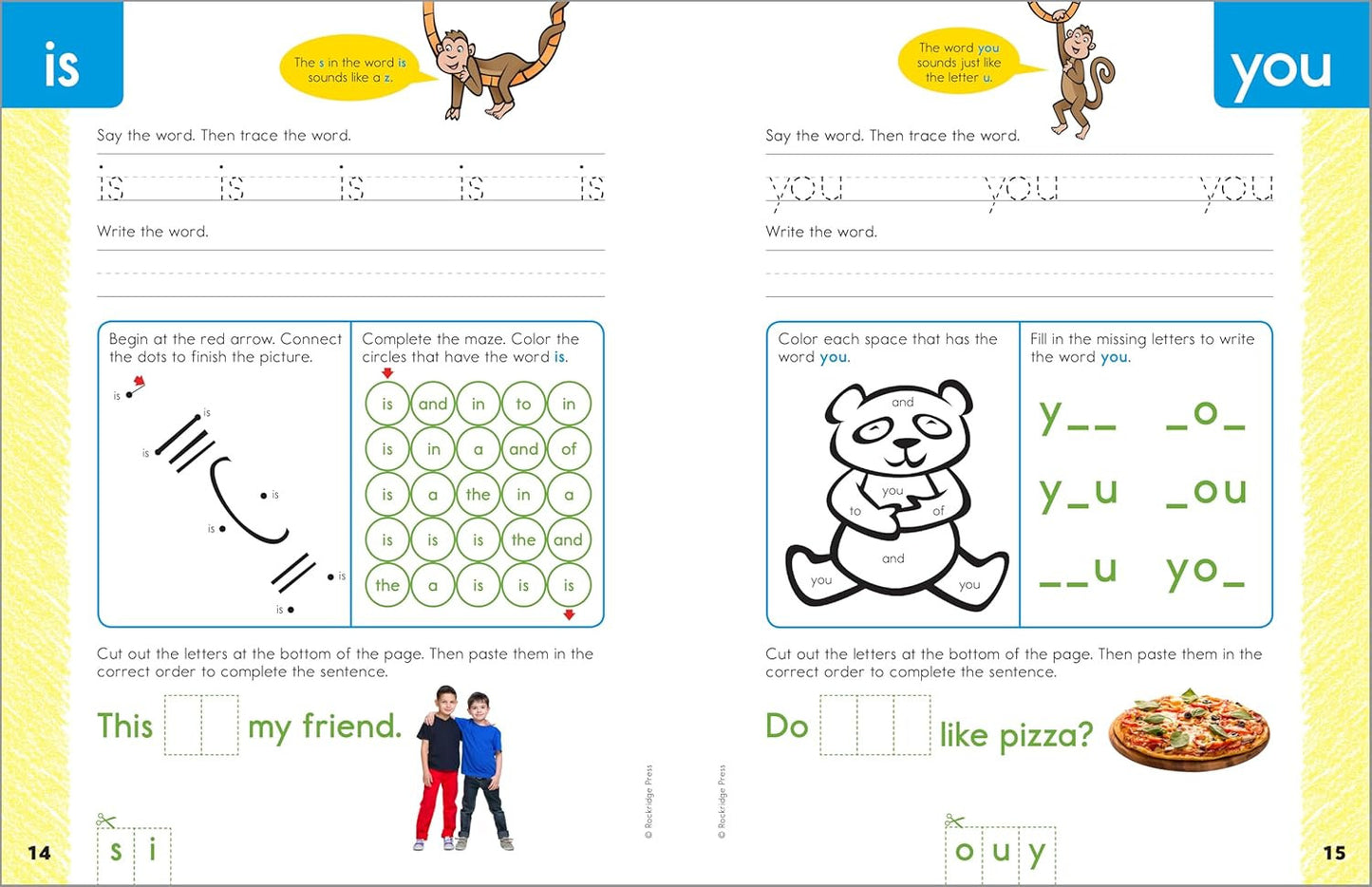 My Sight Words Workbook: 101 High-Frequency Words plus Games & Activities! (My W