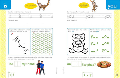 My Sight Words Workbook: 101 High-Frequency Words plus Games & Activities! (My W