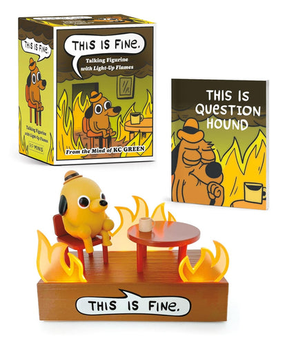 This Is Fine Talking Figurine: with Light and Sound! (RP Minis)