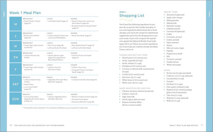 The Complete Anti-Inflammatory Diet for Beginners: a No-Stress Meal Plan with Ea