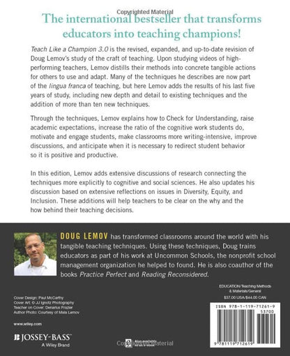 Teach like a Champion 3.0: 63 Techniques That Put Students on the Path to Colleg