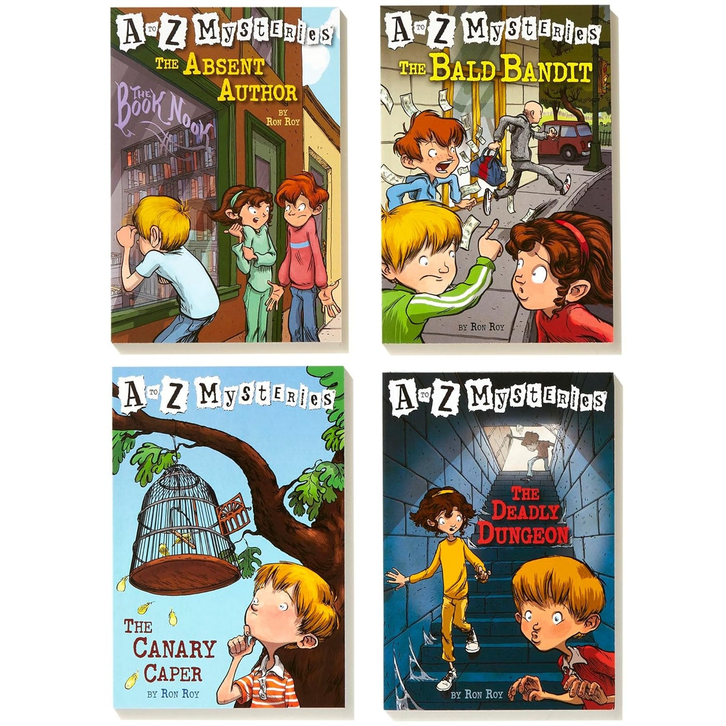A to Z Mysteries Boxed Set Collection #1 (Books A, B, C, & D)