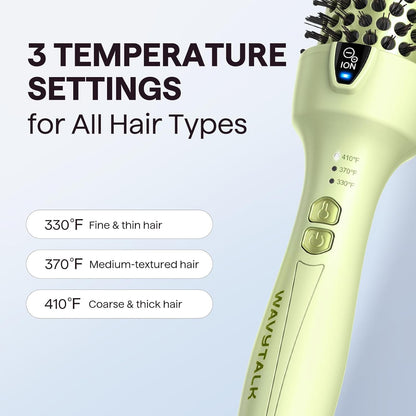 Thermal Brush, 1.5 Inch Blowout Express Ionic Heated round Brush Creates Blowout