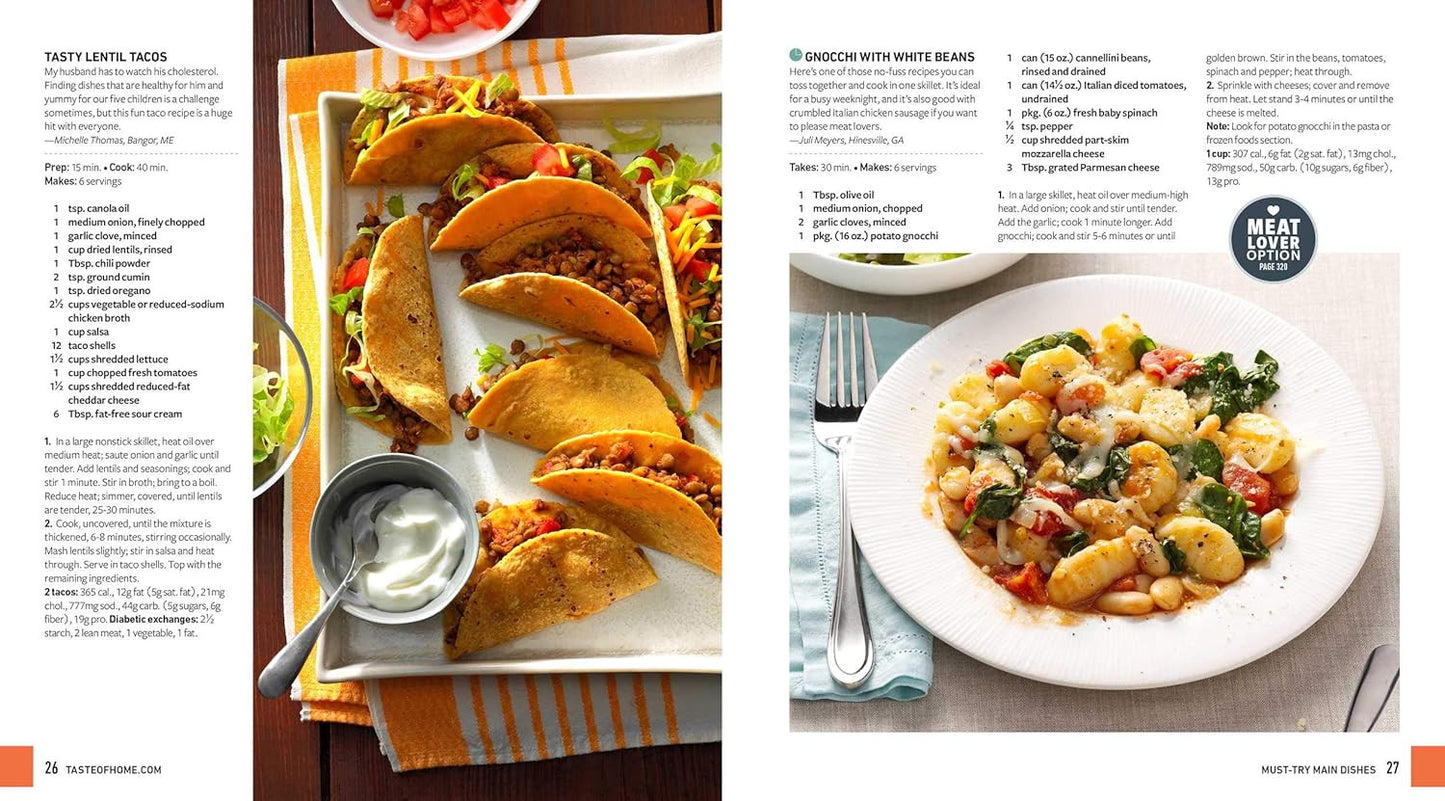 Taste of Home Vegetarian Made Easy: 335 Delicious Meatless Recipes with Tips for