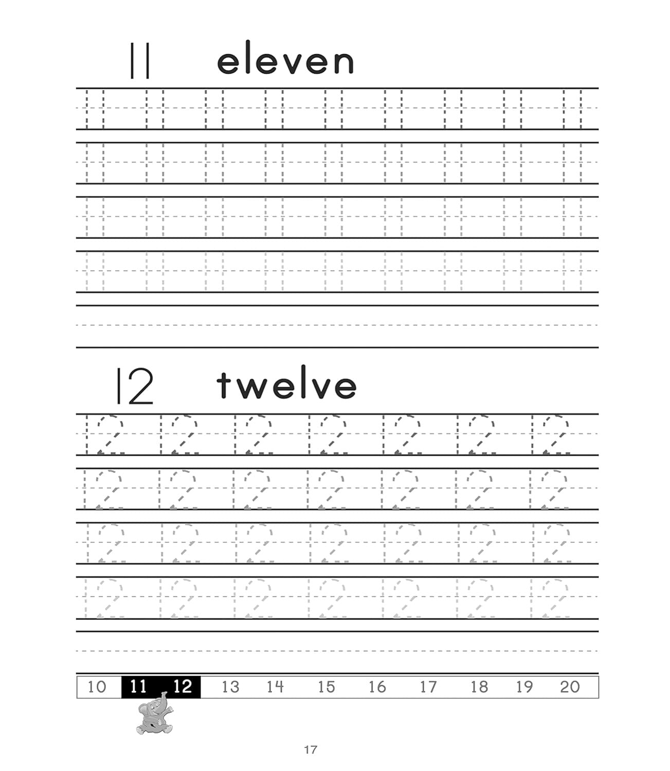 Number Tracing Book for Preschoolers: Preschool Numbers Tracing Math Practice Wo