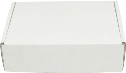 White Cardboard Shipping Box Mailers 12 X 8 X 3 Inch Corrugated Packaging Storag