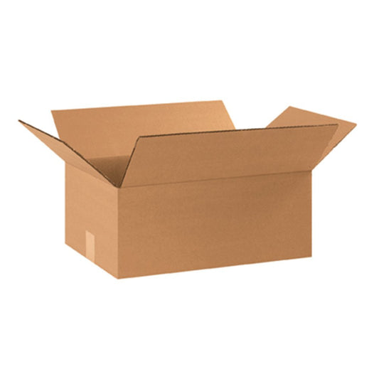 17 1/4 X 11 1/4 X 7 Corrugated Cardboard Boxes, Medium 17.25"L X 11.25"W X 7"H,