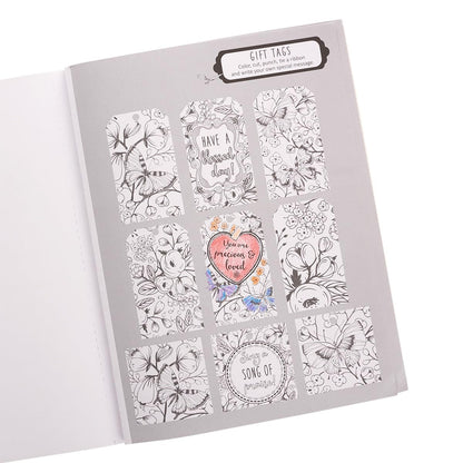 The Psalms in Color - Inspirational Coloring Book with Scripture for Women and T