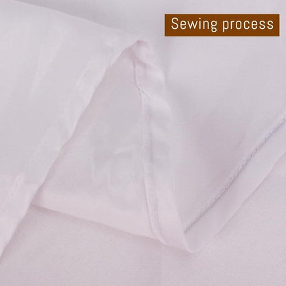 10 Pack White round Tablecloths, 120 Inch Stain Resistant and Wrinkle Polyester