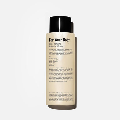 the Body Wash Santal - Natural Body Wash for Women & Men, Therapeutic Shower Gel