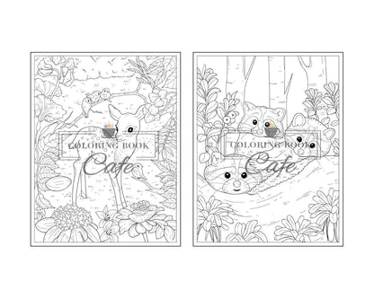 100 Baby Animals: a Coloring Book Featuring 100 Incredibly Cute and Lovable Baby
