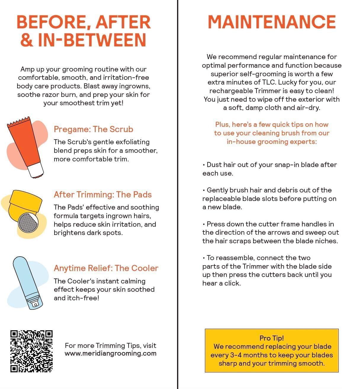 the Trimmer Original - Body Hair Trimmer for Men, Electric Shaver for Pubic Hair