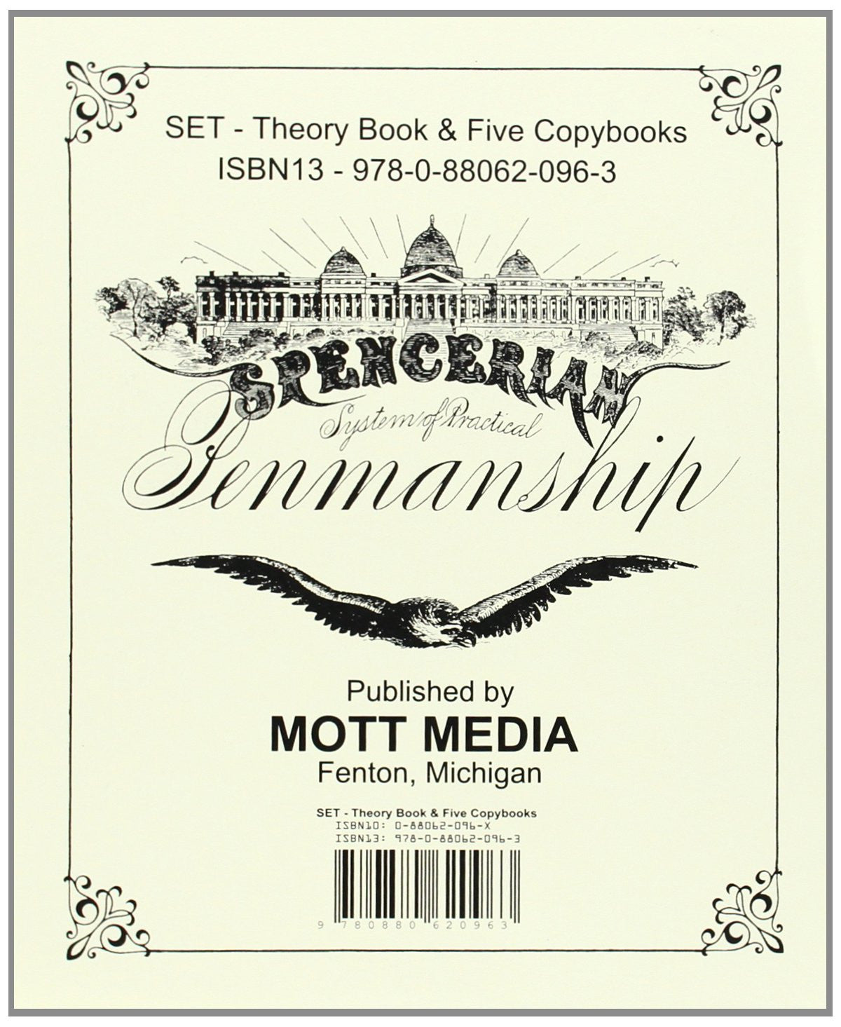 Spencerian Cursive Copybook Set plus Theory