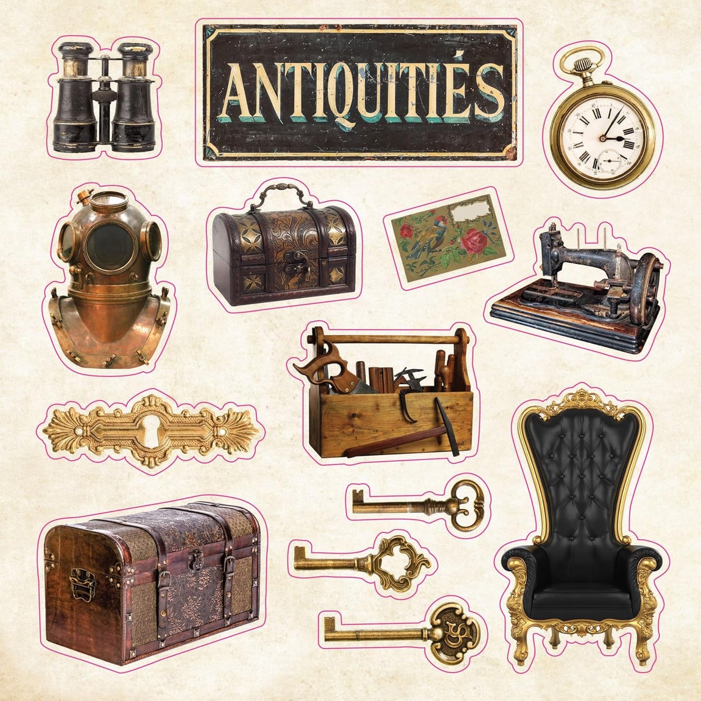 The Sticker Book of Curiosities (Over 750 Stickers) (Sticker Books)