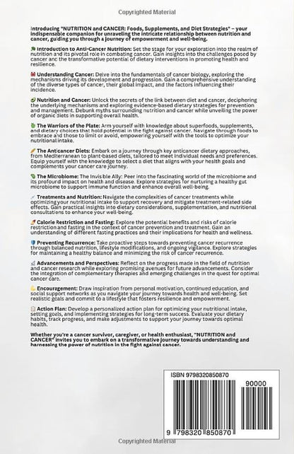 NUTRITION and CANCER: Foods, Supplements, and Diet Strategies (Smart Nutrition)