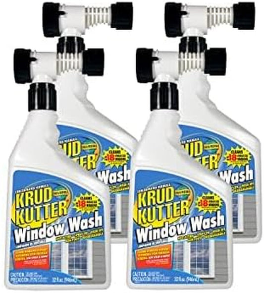 WW32H4-4PK Window Wash, 32 Oz, 4 Pack