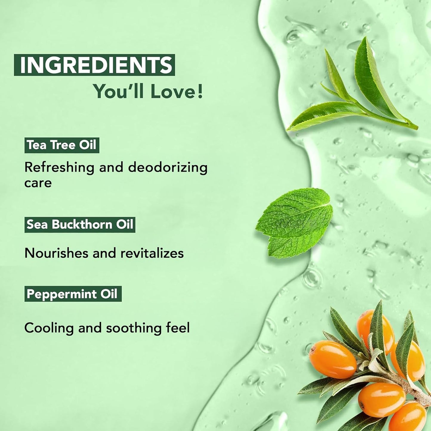 Tea Tree Body Wash | 16 Fl Oz | Helps Soothe Itchy, Dry Skin, Antifungal Body Wa