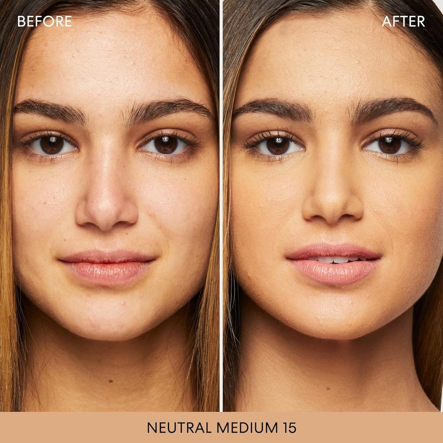 Original Loose Powder Foundation SPF 15, Clean Mineral Powder Face Makeup, Sheer