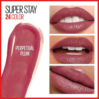 Super Stay 24, 2-Step Liquid Lipstick Makeup, Long Lasting Highly Pigmented Colo