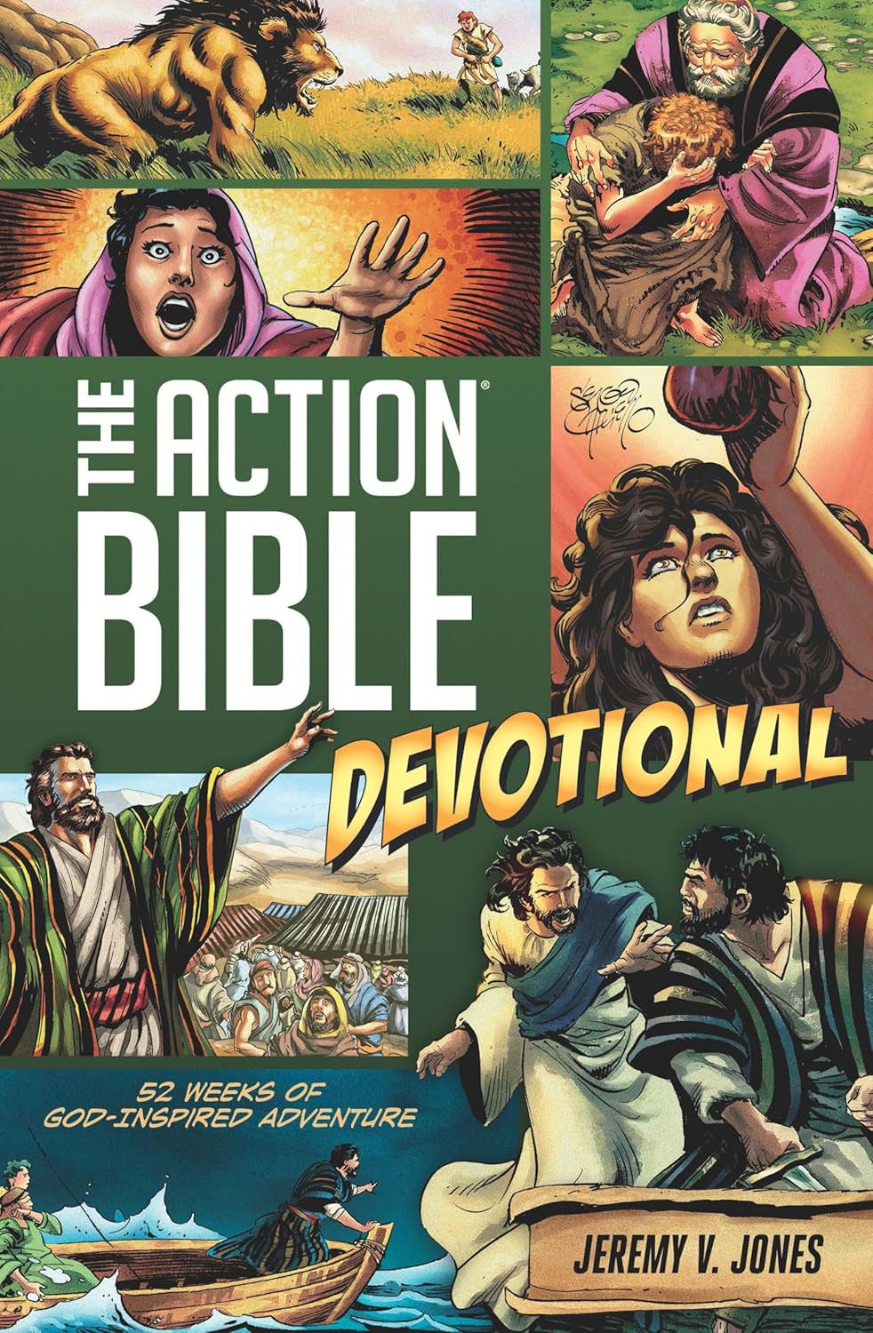 The Action Bible Devotional: 52 Weeks of God-Inspired Adventure (Action Bible Se